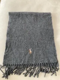 ❤️Polo Ralph Lauren ダークグレー マフラー