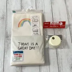 【セット】食事用エプロン 長袖（80〜90cm）／らくらくミルクアタッチメント