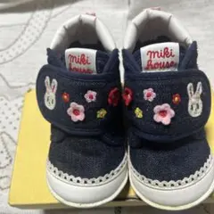 miki house ♡ネイビー ファーストシューズ♡１３
