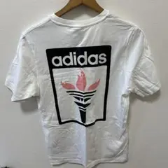 adidas トーチデザイン Tシャツ ホワイト