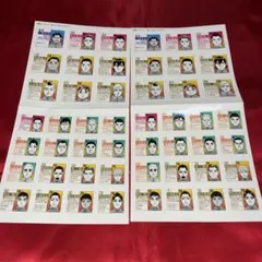 ドッグスレッド　５巻購入特典　選手名鑑風ステッカーシート　2枚セット