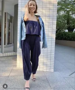 The newhouse ネイビー カジュアルパンツ XS