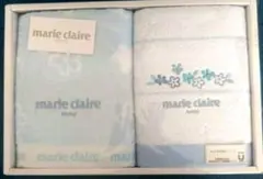 marie claire タオルセット 水色 花柄のサムネイル