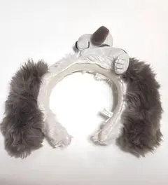 USJ スヌーピーのキャラクター カチューシャ フリーサイズ　アッシュブラウン