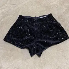zara ショートパンツ ブラック s