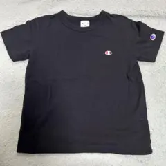 チャンピオンロゴ　半袖Tシャツ黒　140㎝のサムネイル