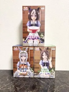 ウマ娘　ぬーどるストッパーフィギュア　3種セット