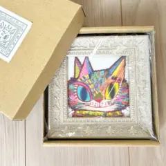 今月ラス2❗スイカ大✨手作り額付き作品　title「未來ニャンコ」 今月ラス2❗スイカ大✨手作り額付き作品 title「未來ニャンコ」 - メルカリ