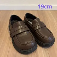 【最終値下げ】フォーマルシューズ　ブラウン　19cm