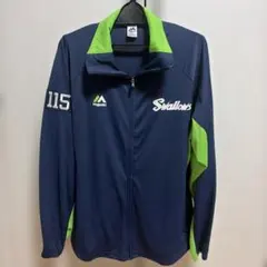Majestic 東京ヤクルトスワローズ ジャケット 115番 L