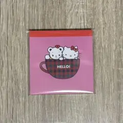 ハローキティ×familiar メモ帳 ピンクのサムネイル