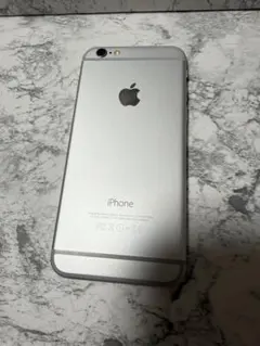 【極美品】Apple iPhone 6 本体 シルバー 64GB