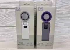2個セット 3way 冷却プレートファン 風量100段階 ストラップ付 WGのサムネイル