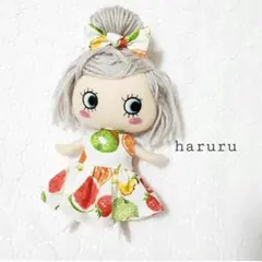 イルメール服　フルーツ柄　ハッピードール服　イーマリーちゃん服