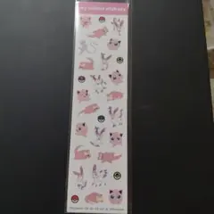ポケモン my collect stickers シール ステッカー ピンク