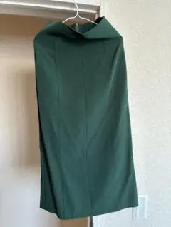 ダークグリーン タイトスカート Mサイズ