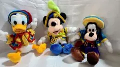 迪士尼海洋玩偶三件組