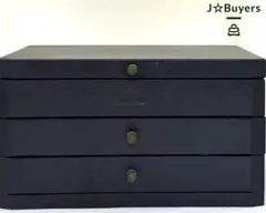 Dg2082 木製 ブラック 鏡 ジュエリーボックス アクセサリーケース 宝石箱