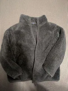 フリースジャケット 110サイズ ブラック