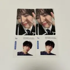 INI 許豊凡 PULSE 通常盤 トレカ ステッカーセット