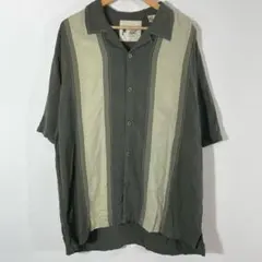 リゾートシャツ トミーバハマ シルク100% Vintage Silk