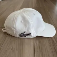 LACOSTE キャップ ホワイト