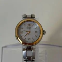 【稼働品】SEIKO V117-0CT0 ソーラー腕時計のサムネイル
