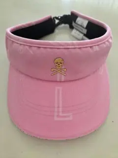 MARK LONA/マークアンドロナ】サンバイザー ロゴ刺繍 スカル柄 帽子