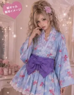浴衣ドレス 帯付き ※プロフィール必読 - メルカリ