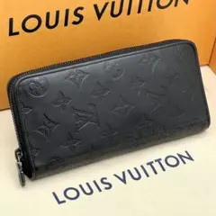 極上美品★ルイヴィトン　モノグラム　シャドウ　ジッピーウォレット　ヴェルティカル