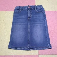 GU デニムミニスカート