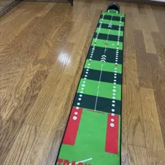ゴルフ パター練習マット 自動返球機能付き