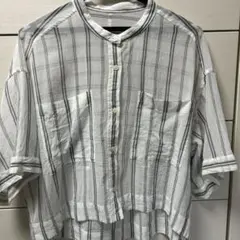 UNITED ARROWS ストライプ 半袖シャツ ブラウスのサムネイル