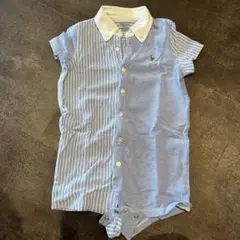 【美品】ラルフローレン　ロンパース　ポロ　12m/80サイズ