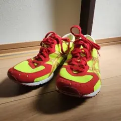 ASICS ランニングシューズ イエロー/レッド　26.5cm