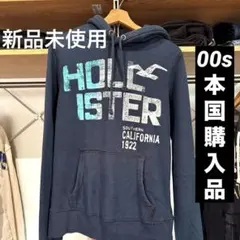 【新品タグ付】00s ホリスター パーカー Y2K 本場アメリカ購入品 希少