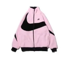 NIKE スウッシュ ボアジャケット リバーシブル 人気 レア♡ピンク