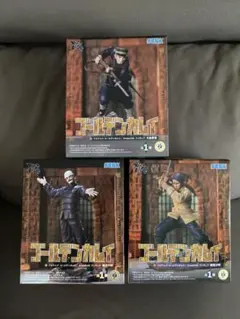 ゴールデンカムイ XrossLink 鯉登少尉 月島軍曹 鶴見中尉 フィギュア