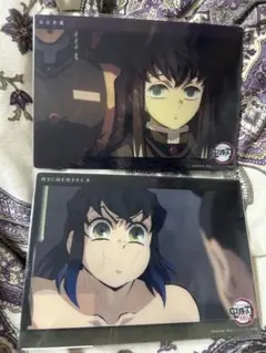 鬼滅の刃 ufotable 柱稽古編 ビッグクリアカード 時透無一郎＆嘴平伊之助