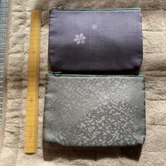ポーチ2個セット　布製　和装と合わせても！