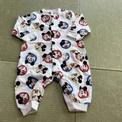 バースデイ　フタフタfutafuta ディズニー　ミッキー　ベビーロンパース
