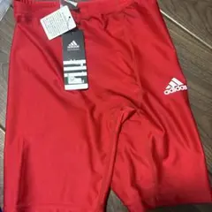 adidas レッド インナータイツ S スパッツ