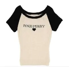 即日発送可ブラックMary logo raglan tops - メルカリ