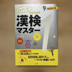 【美品】カバー率測定問題集 漢検マスター準1級のサムネイル