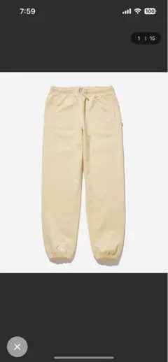 SATURDAYS NEW YORK CITY ジョガーパンツ クリーム