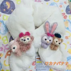 ダッフィー フレンズ　マフラー　ウィンタートゥウィンクリングタウン