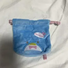 タキシードサム　フェイス巾着