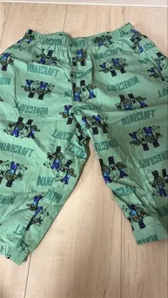 Minecraft 半ズボン 140cm グリーン