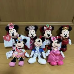 ミッキー・ミニー ぬいぐるみセット　トータリーミニー