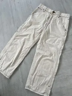 Lee ホワイト ロングパンツ